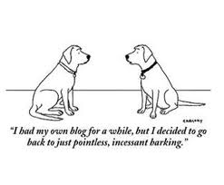 dogs and blogging