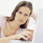 woman at computer Getty Images