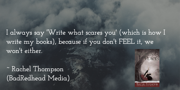 4 Top Tips to Overcome Your Fear of Writing by Rachel Thompson, BadRedhead Media, Writing, Tips, @BadRedheadMedia 