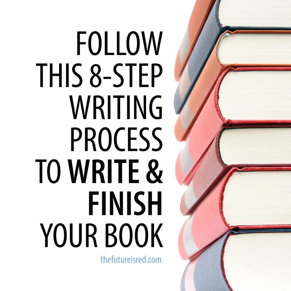 How to Write a Book In These 8 Steps by guest @TheLeighShulman via @BadRedheadMedia 