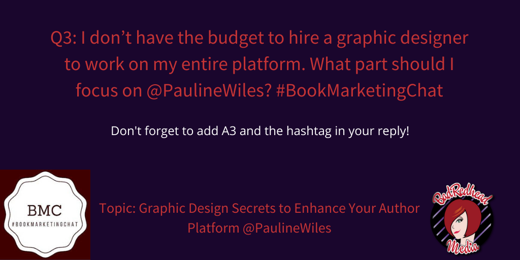 Graphic Design Secrets To Enhance Your Author Platform With @PaulineWiles via @BadRedheadMedia #GraphicDesign #design #AuthorPlatform