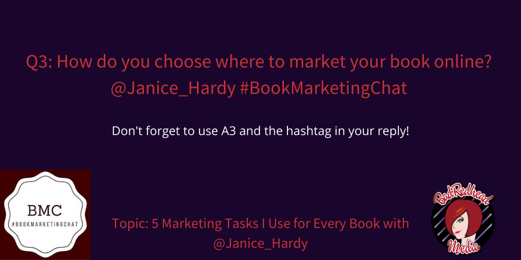 5 Marketing Tasks To Use For Every Book With @Janice_Hardy via @BadRedheadMedia #Marketing #Books #WritingCommunity 